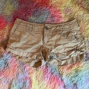 American Eagle Khaki Cargo shorts